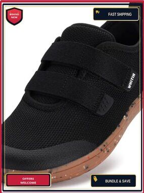 Toddler Barefoot Shoes Zero Drop Hook & Loop Water Resistant